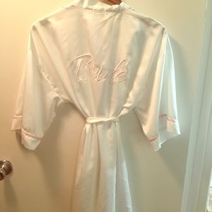 Bride robe